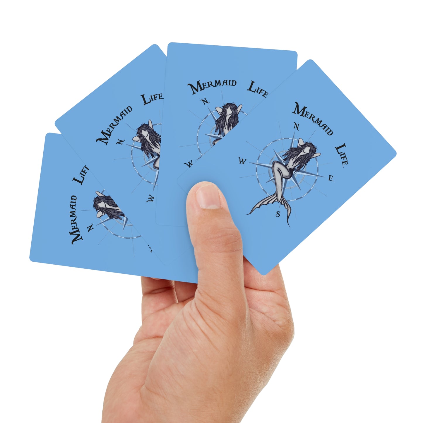Mermaid Life Poker Cards