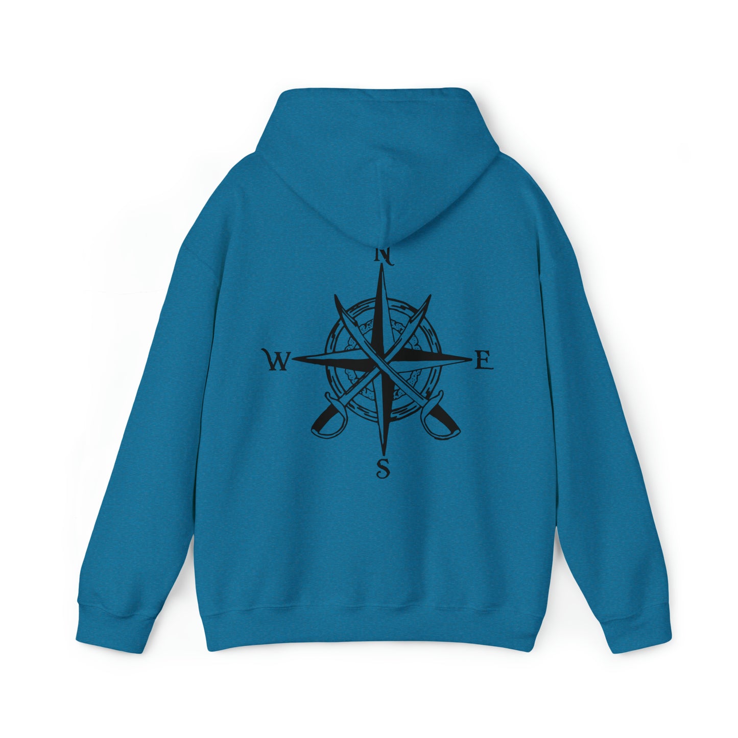 Pirate Compass Rose - Unisex Heavy Blend Hooded Sweatshirt