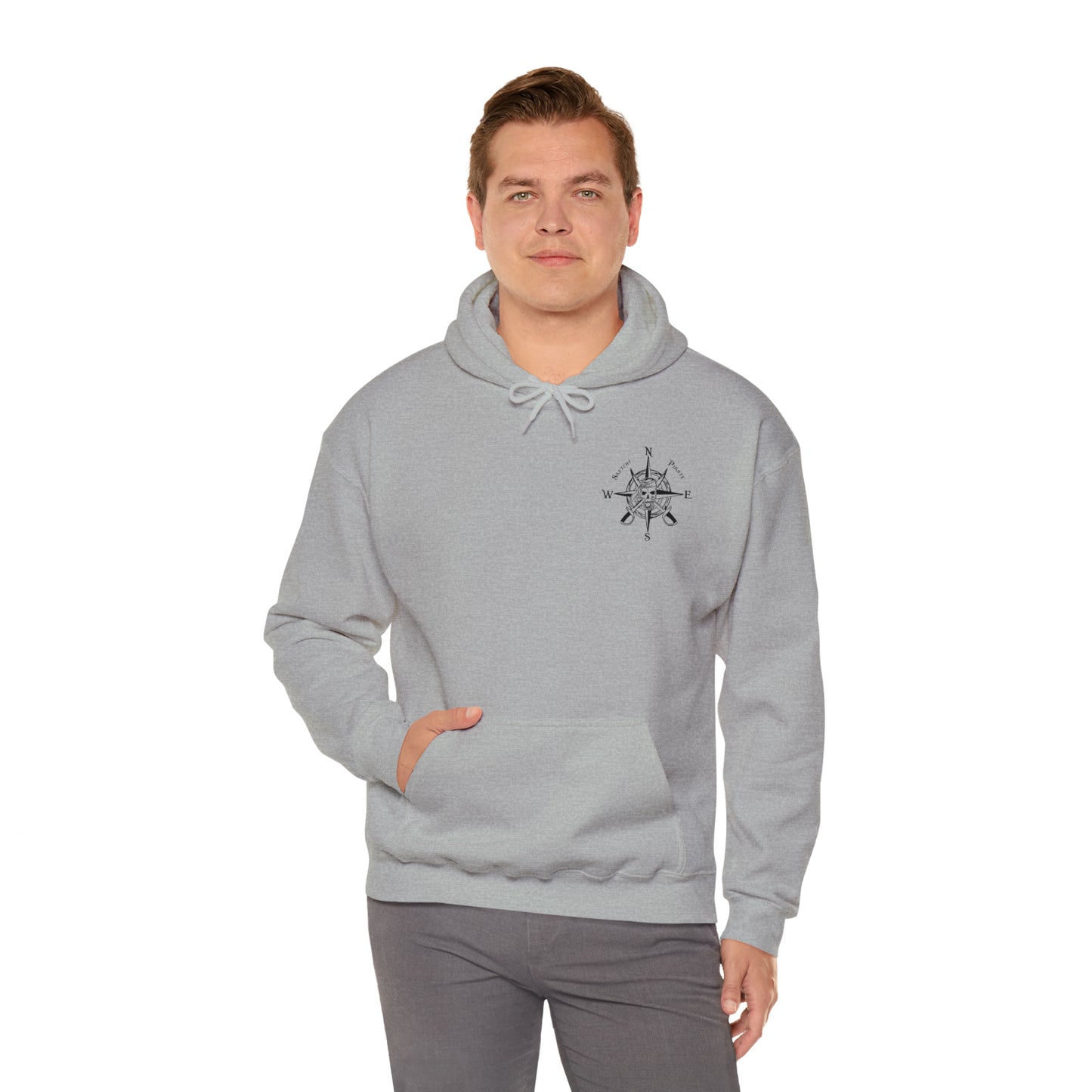 Pirate Compass Rose - Unisex Heavy Blend Hooded Sweatshirt