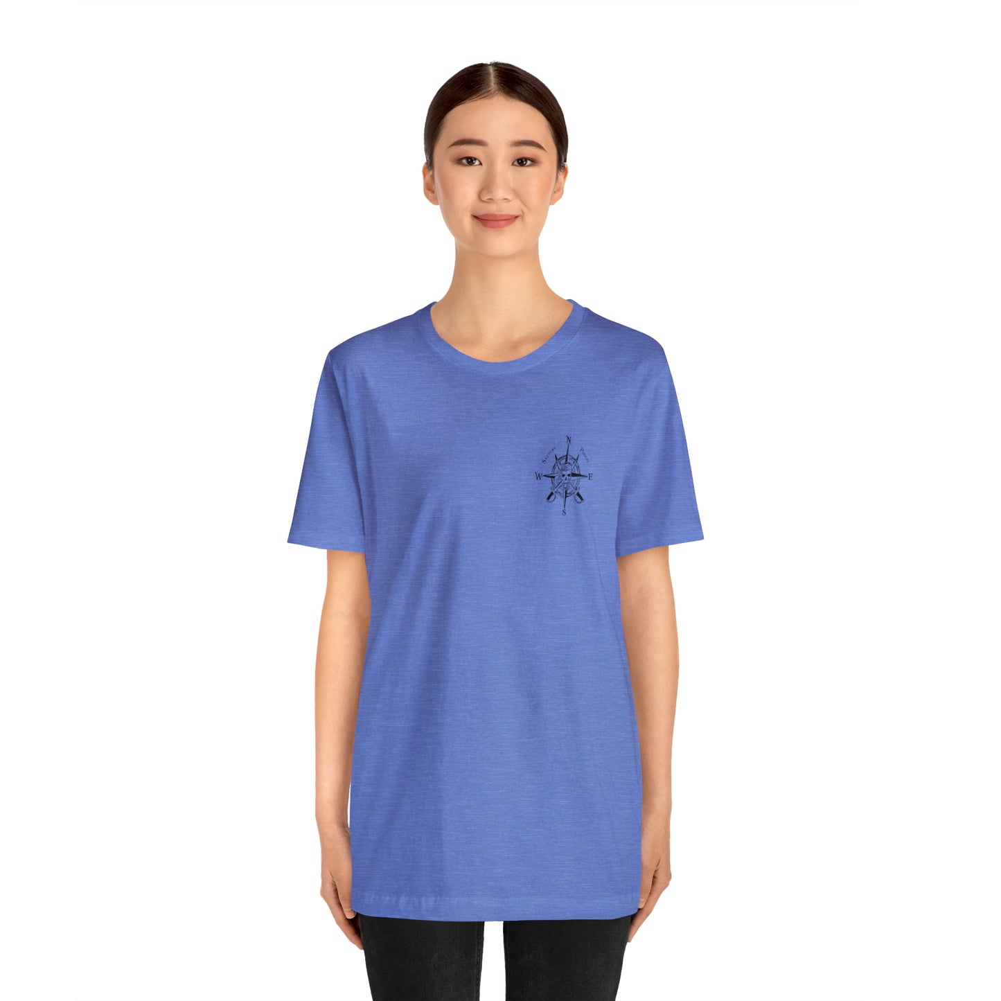 Pirate Compass Rose - Unisex Jersey Short Sleeve Tee