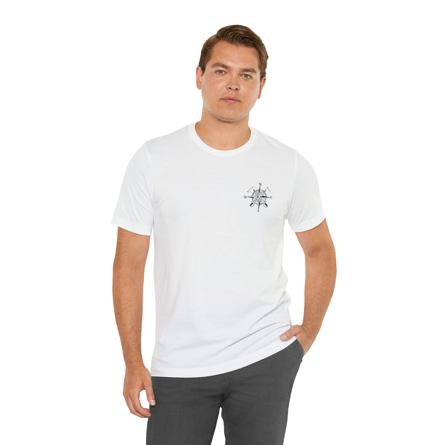 Pirate Compass Rose - Unisex Jersey Short Sleeve Tee