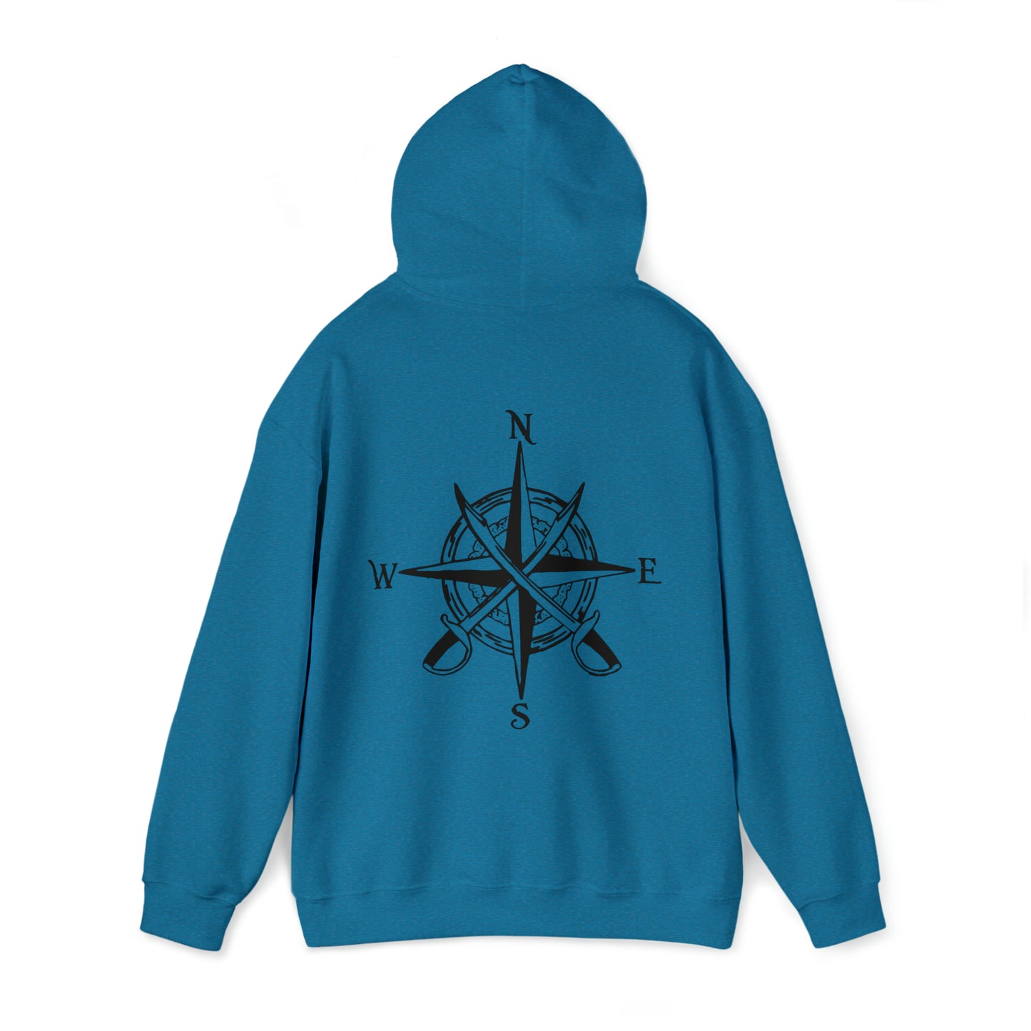 Pirate Compass Rose - Unisex Heavy Blend Hooded Sweatshirt