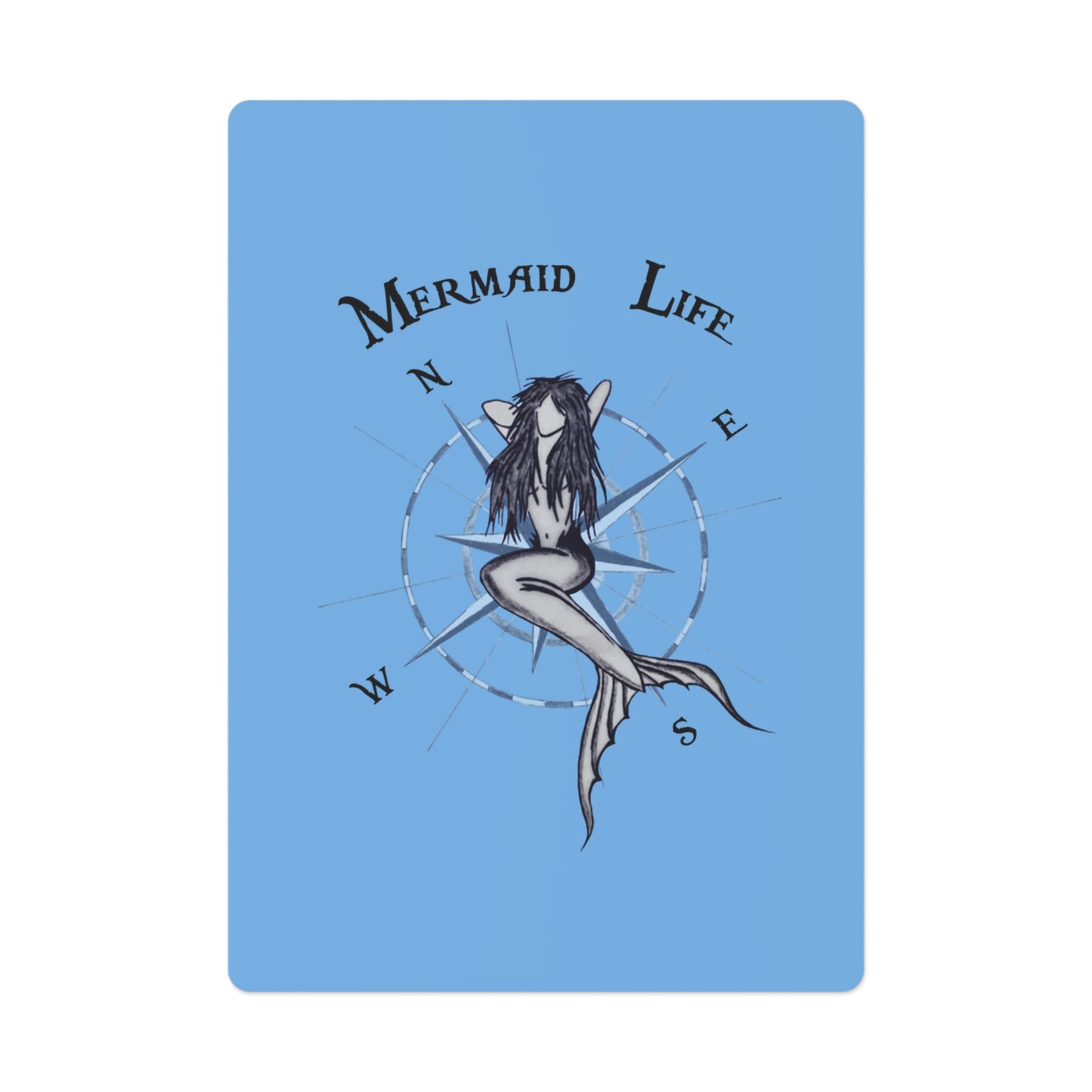 Mermaid Life Poker Cards
