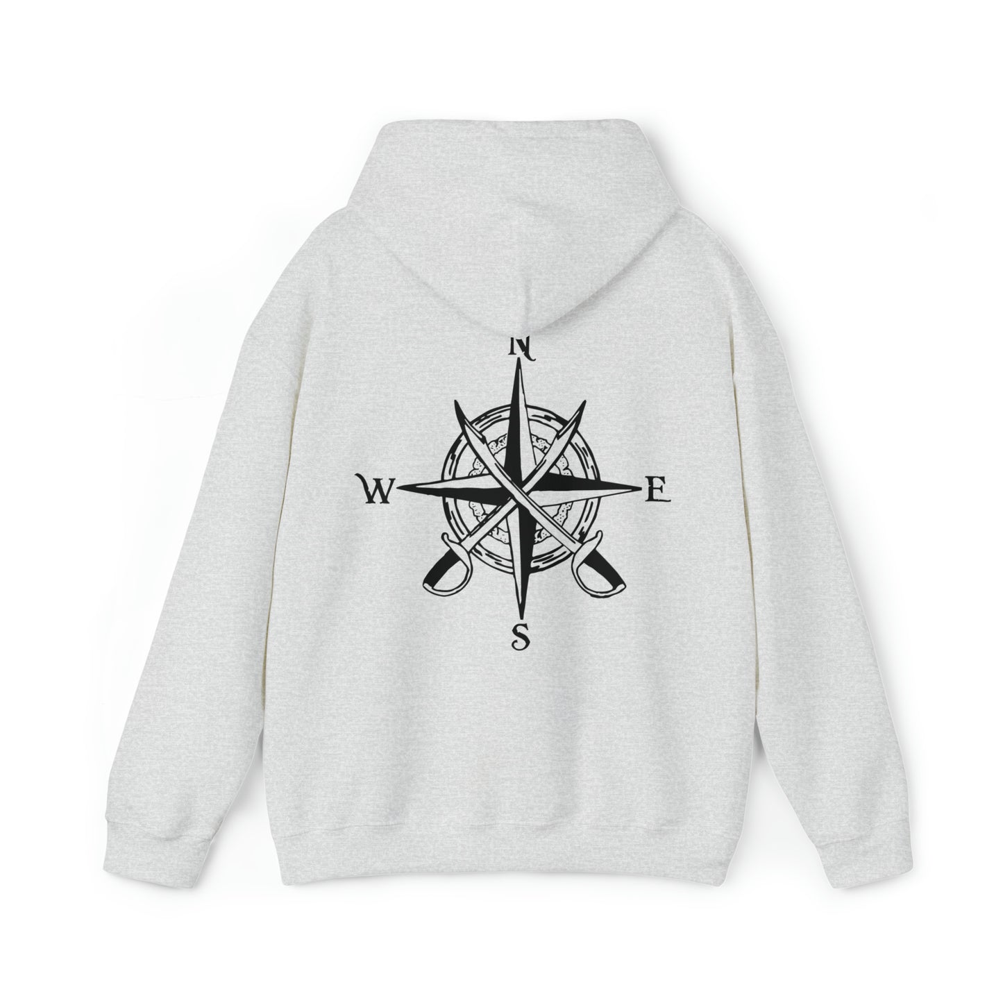 Pirate Compass Rose - Unisex Heavy Blend Hooded Sweatshirt