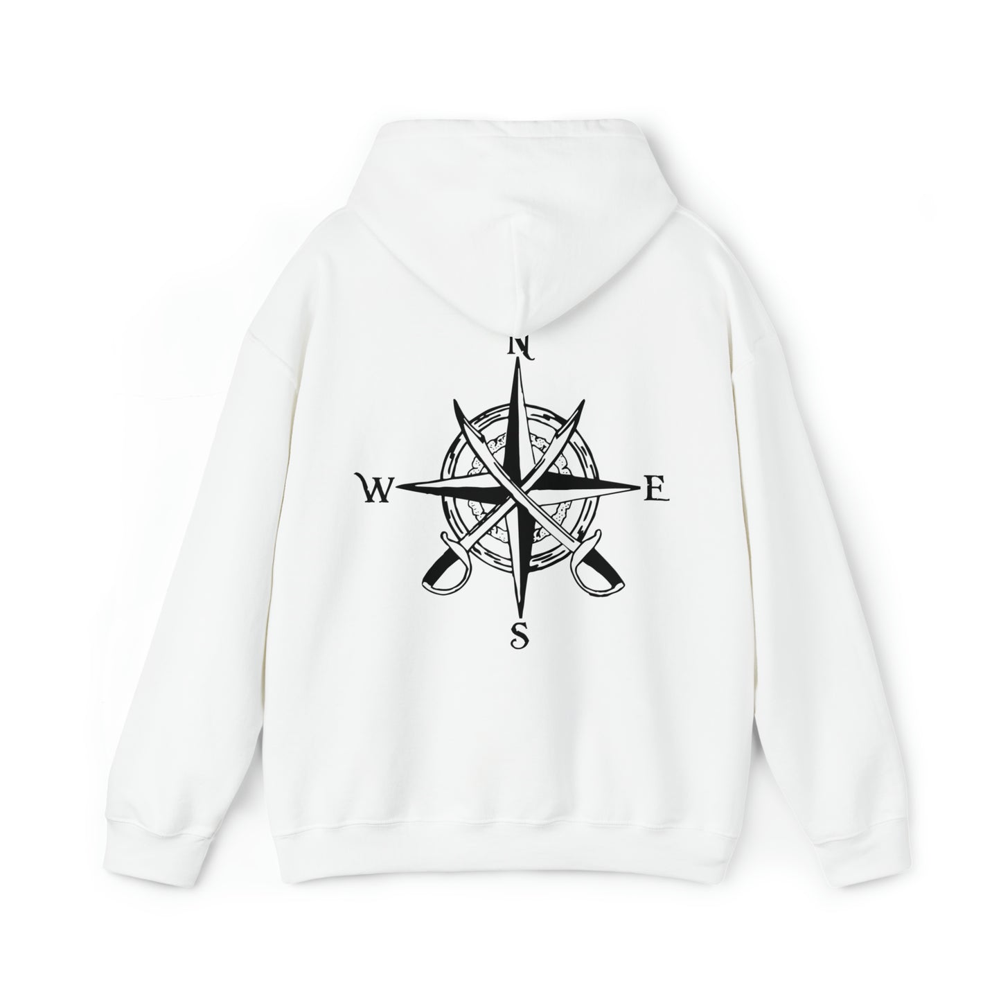 Pirate Compass Rose - Unisex Heavy Blend Hooded Sweatshirt