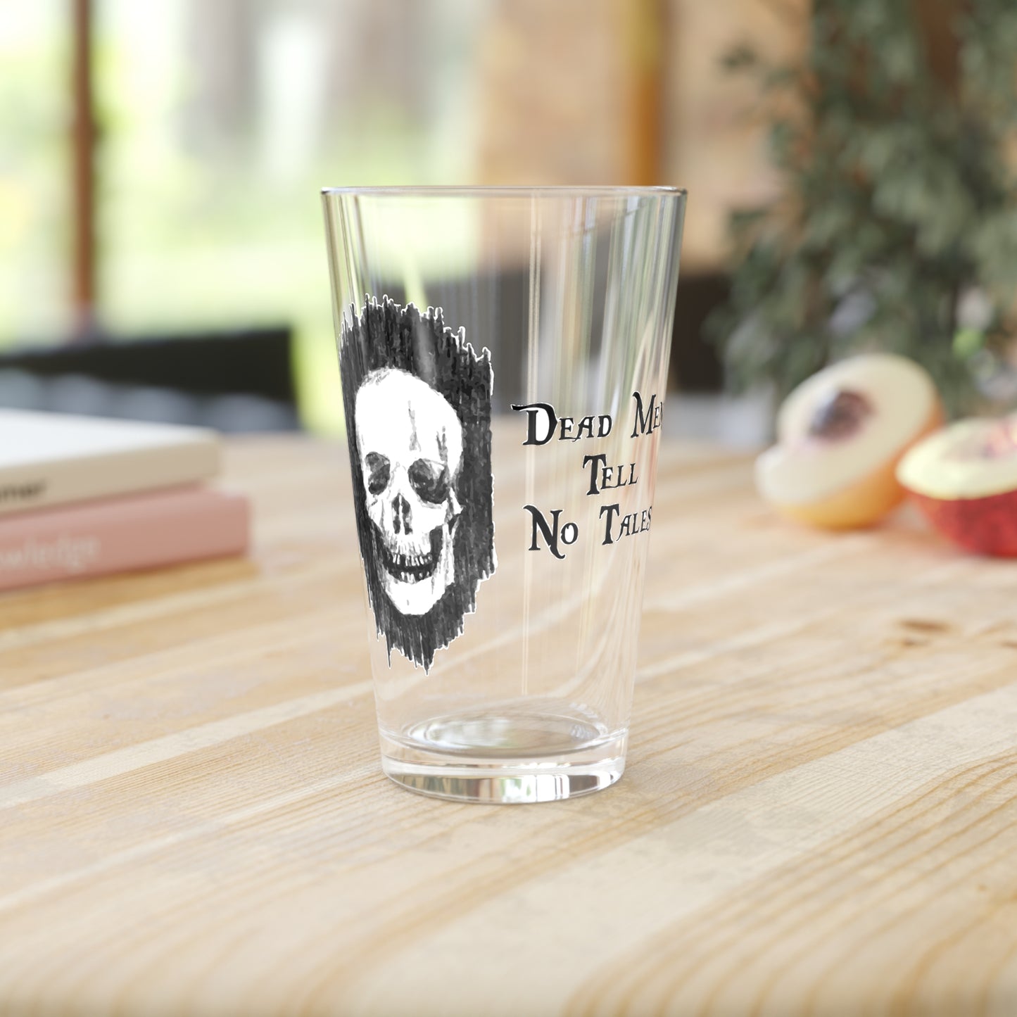 Pint Glass, 16oz - Dead Men Tell No Tales