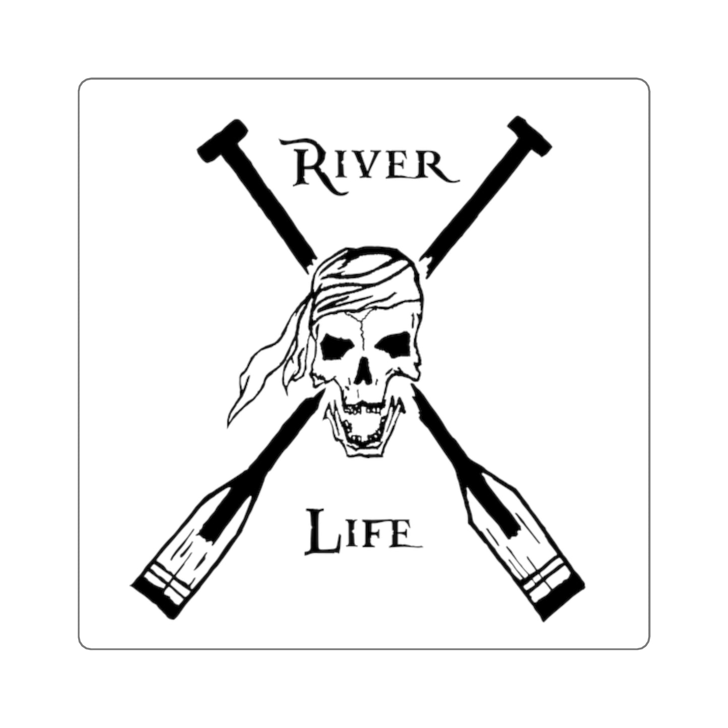 River Life Sticker