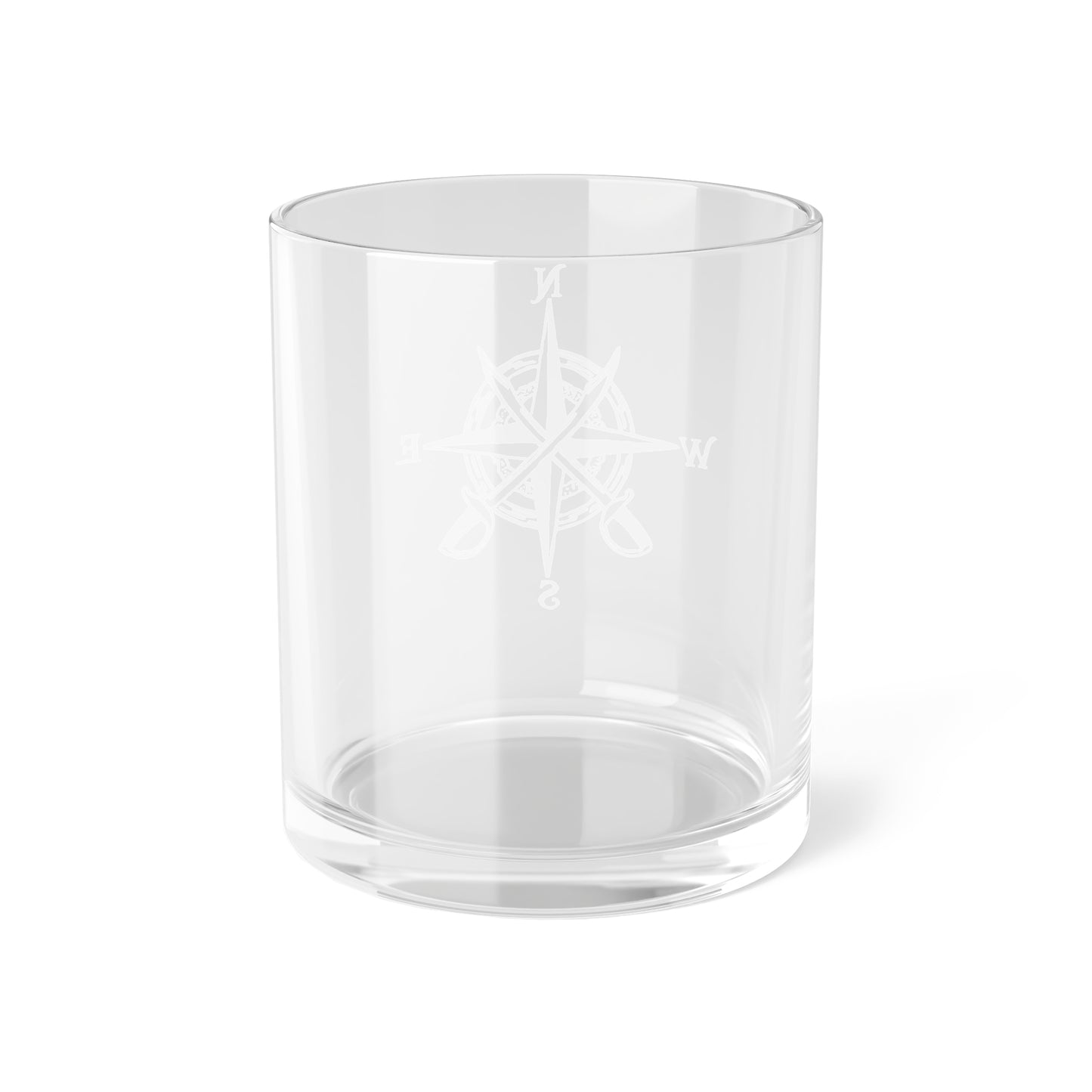 Bar Glass - Compass Rose