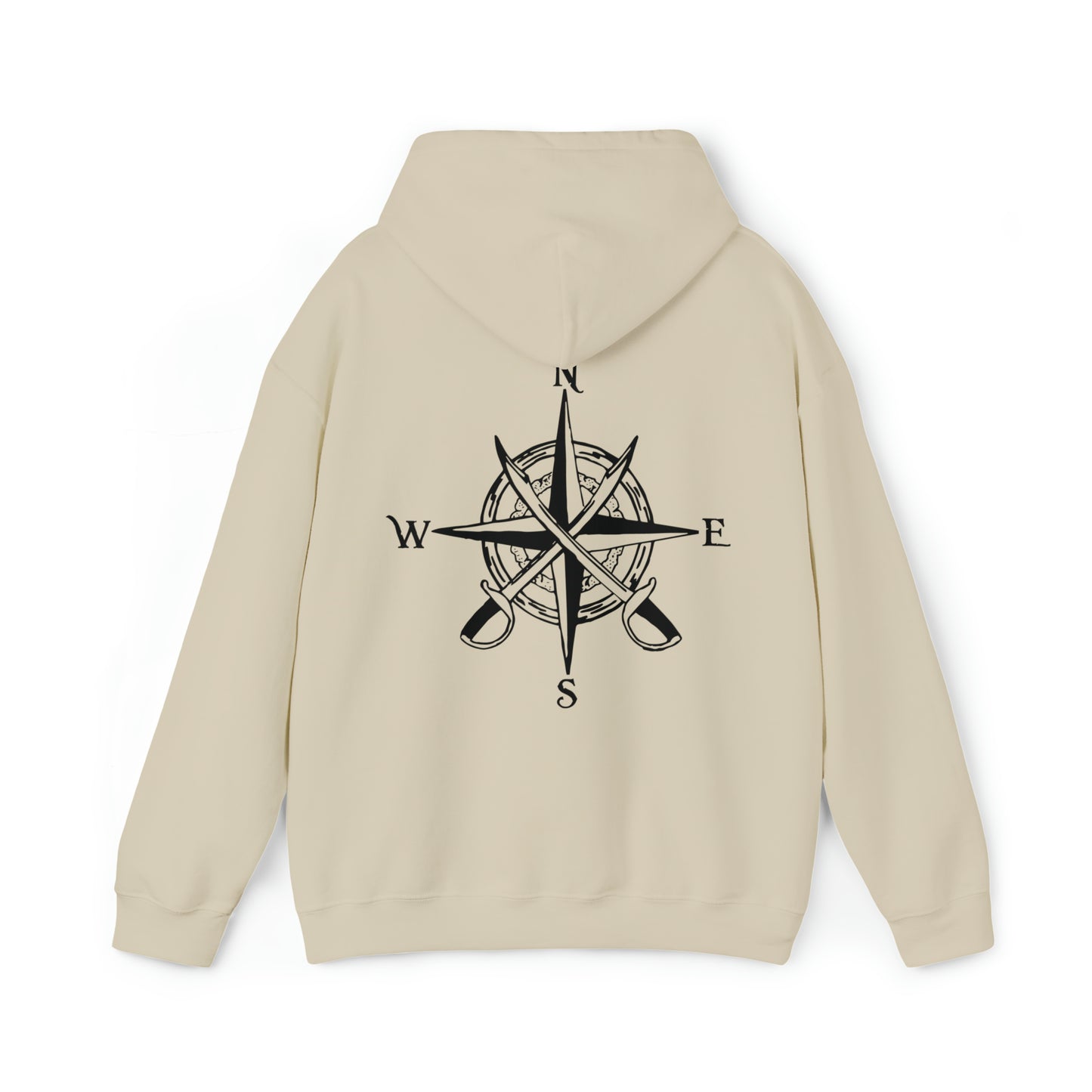 Pirate Compass Rose - Unisex Heavy Blend Hooded Sweatshirt