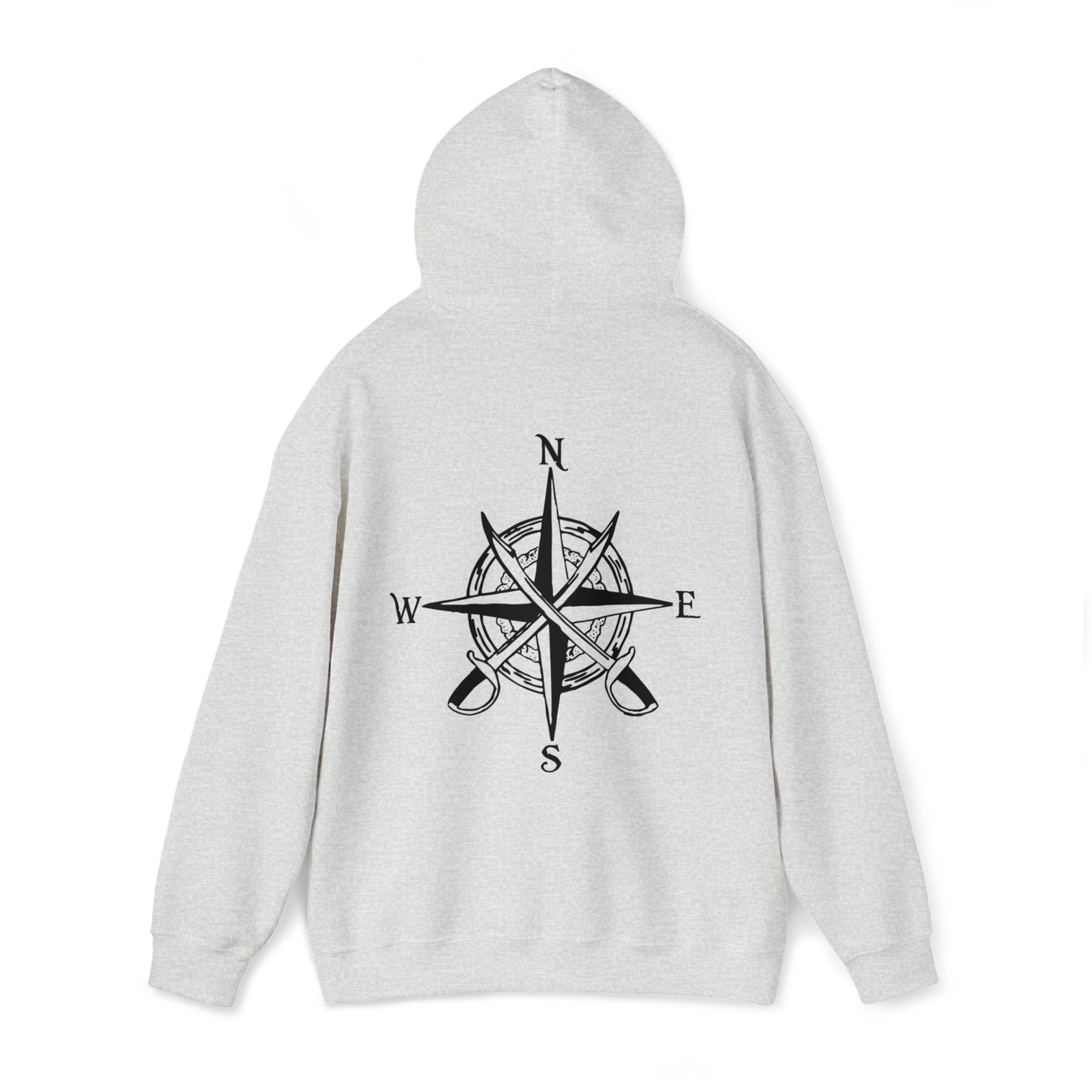 Pirate Compass Rose - Unisex Heavy Blend Hooded Sweatshirt