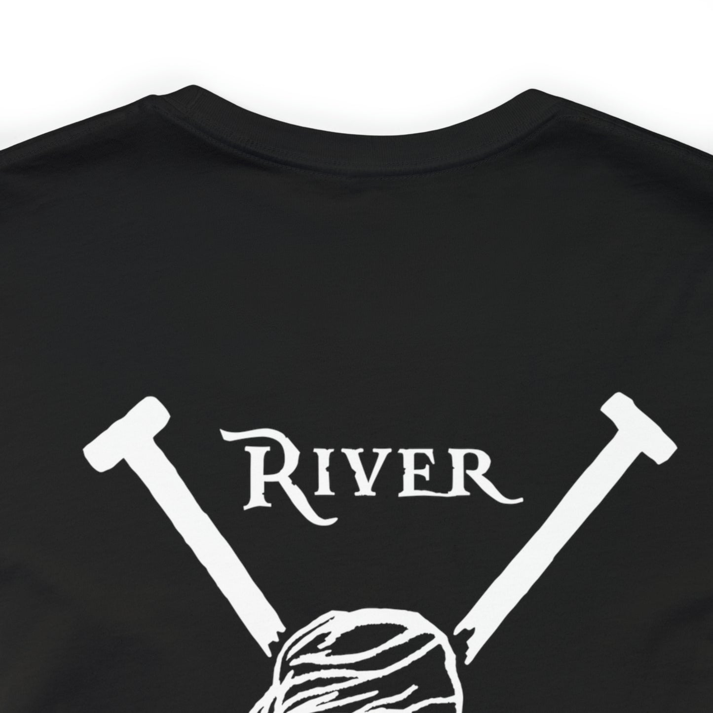 River Life - Black Unisex Jersey Short Sleeve Tee