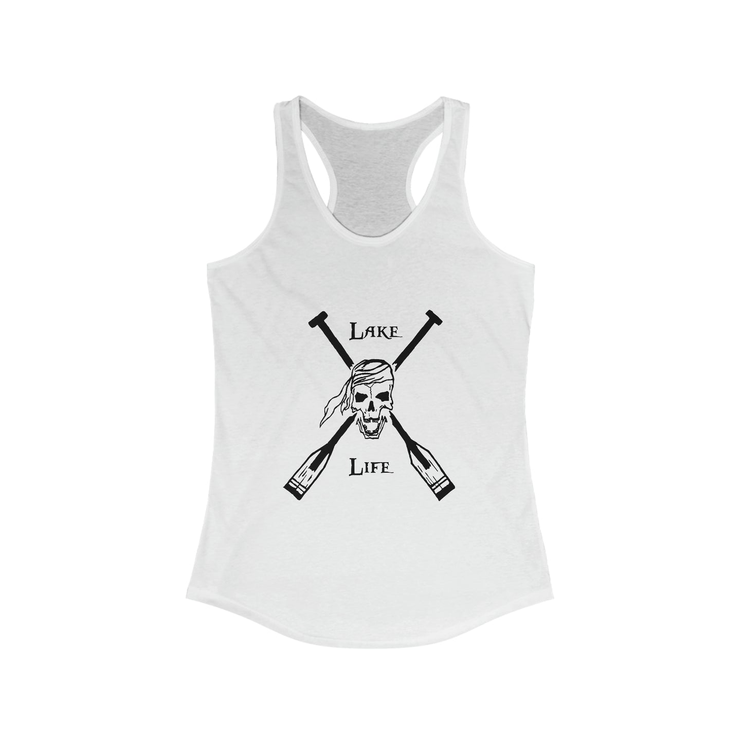 Women's Ideal Racerback Tank - Lake Life