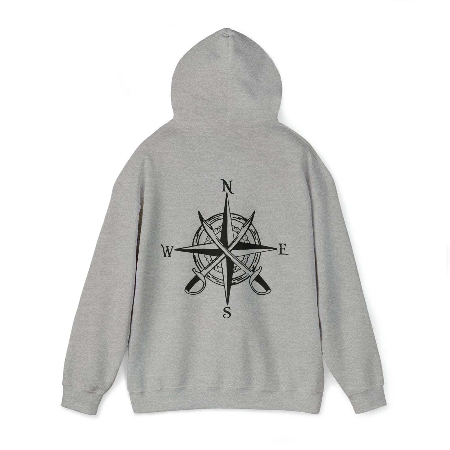 Pirate Compass Rose - Unisex Heavy Blend Hooded Sweatshirt