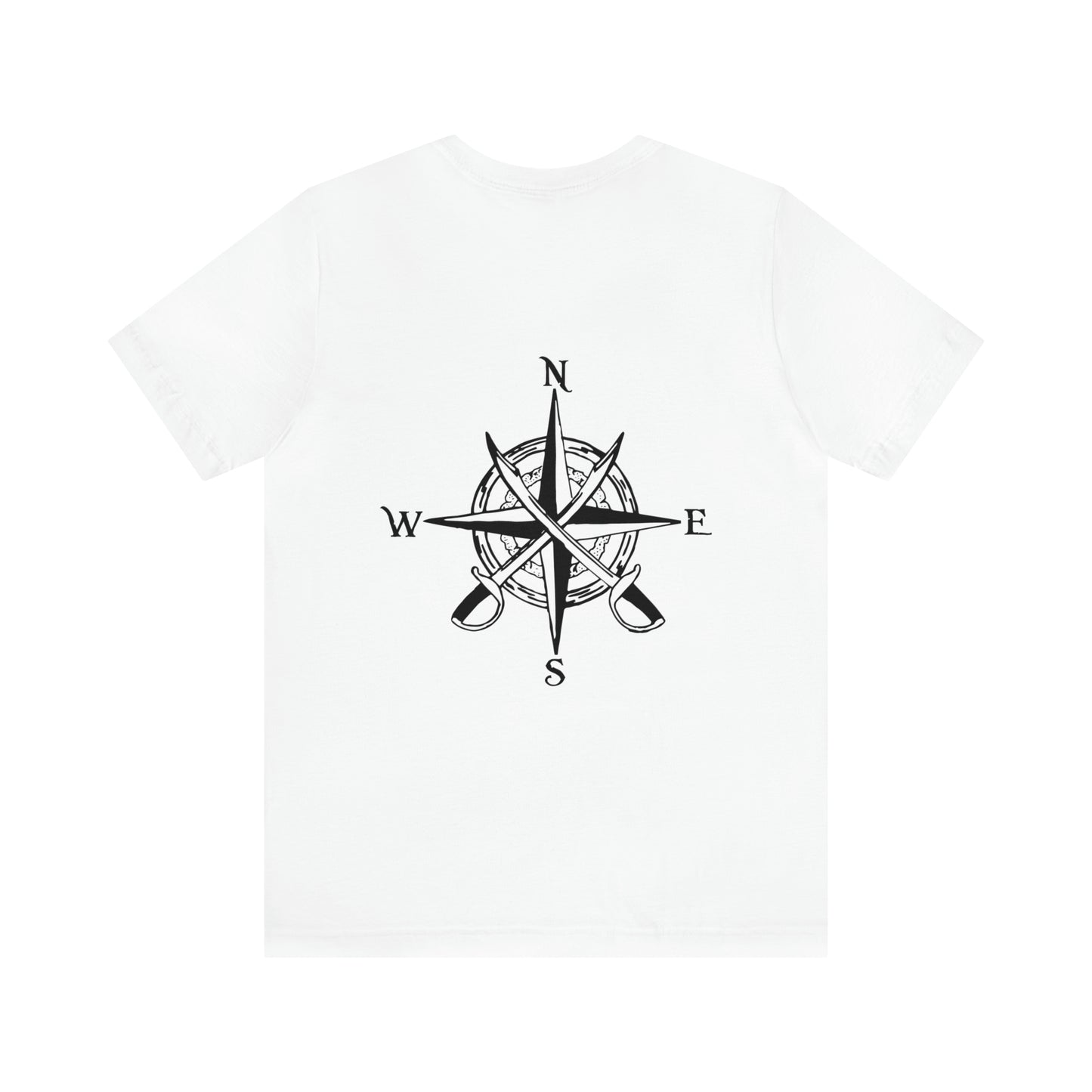 Pirate Compass Rose - Unisex Jersey Short Sleeve Tee