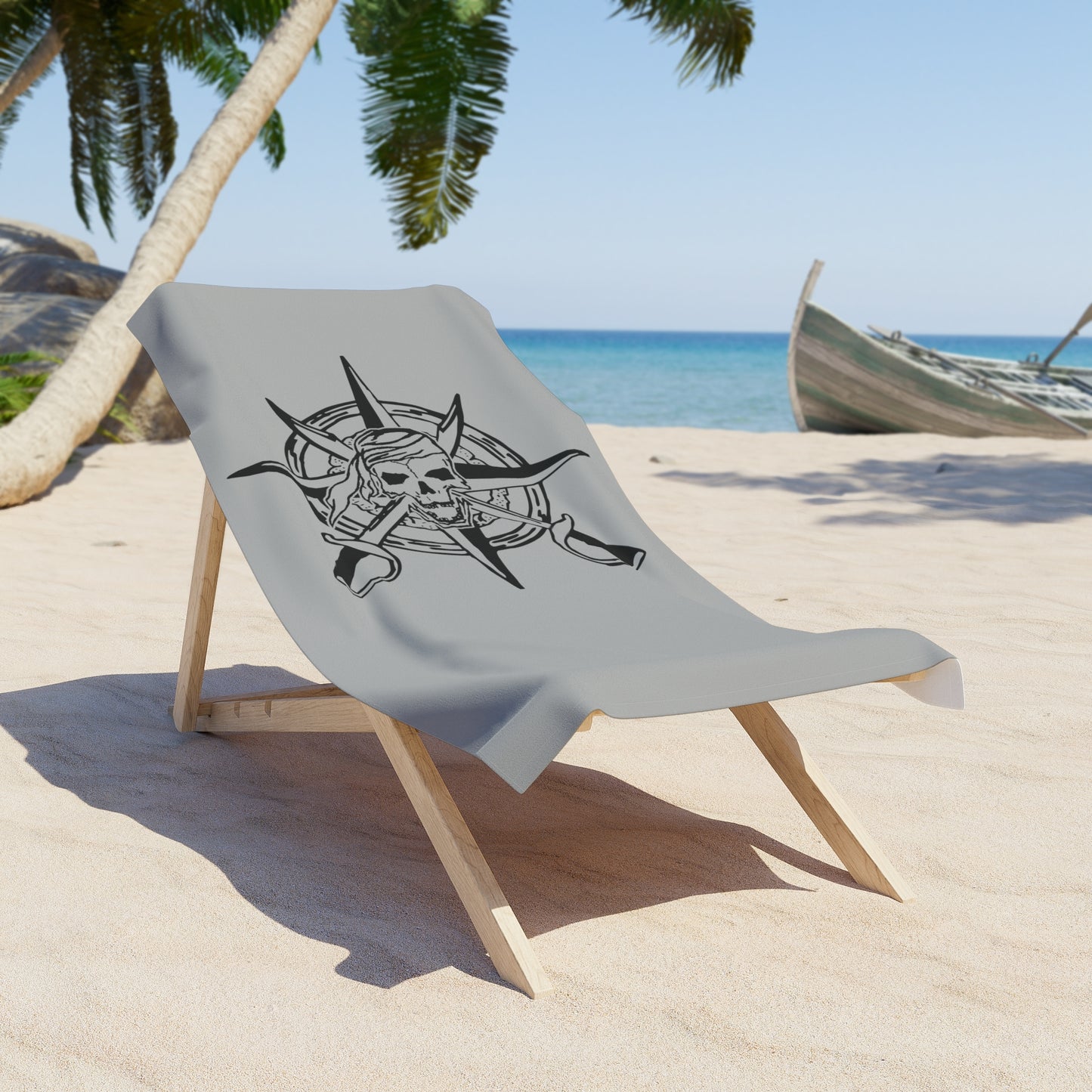 Beach Towel - Pirate Compass Rose