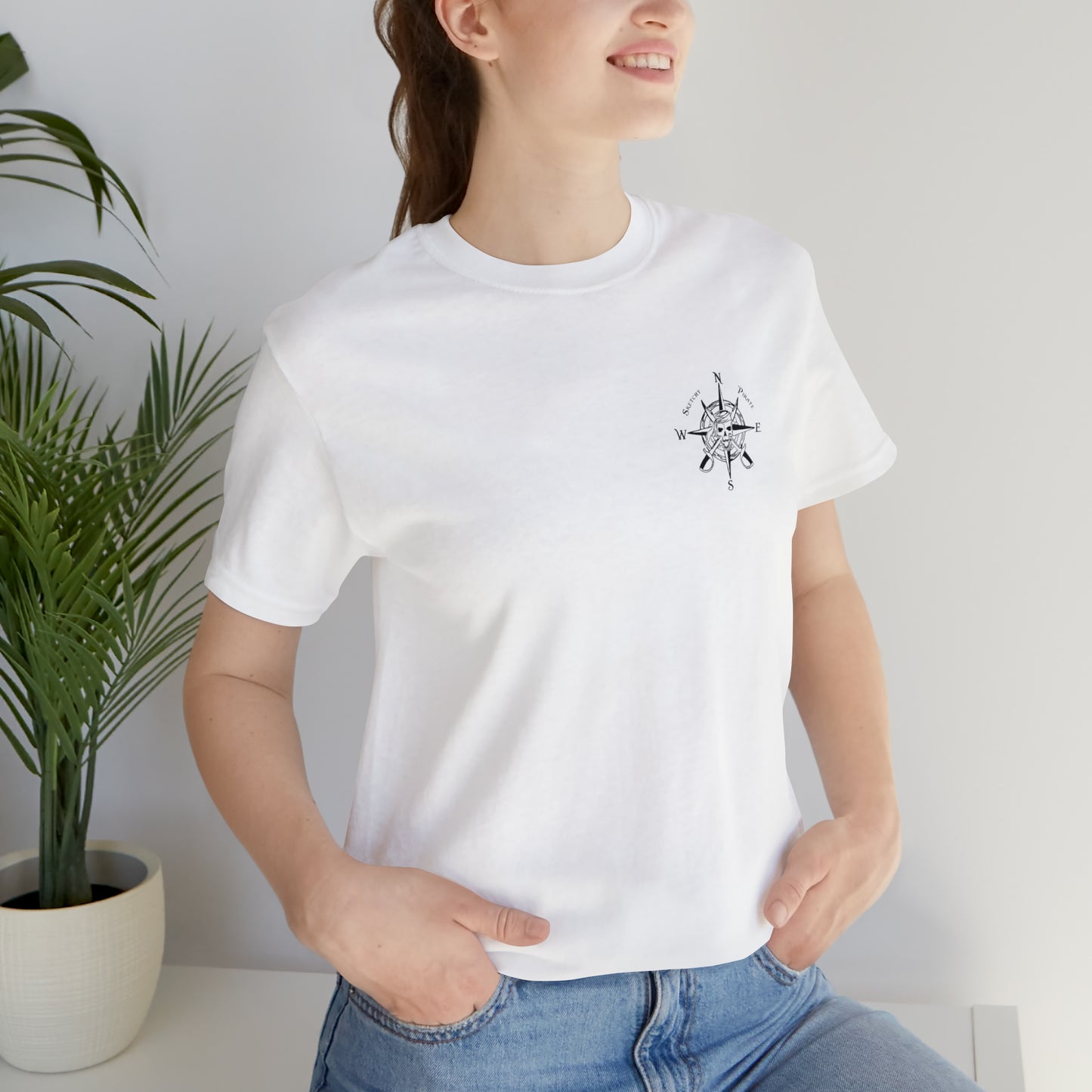 Pirate Compass Rose - Unisex Jersey Short Sleeve Tee