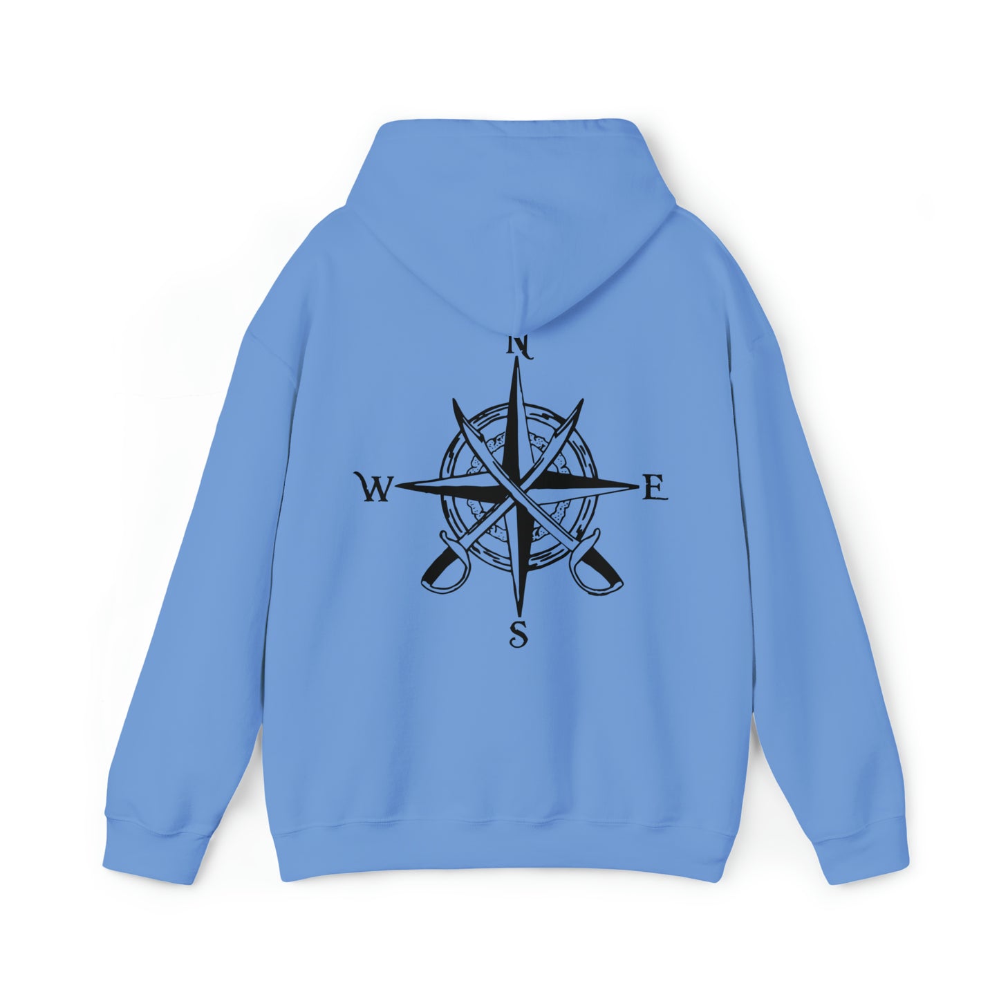 Pirate Compass Rose - Unisex Heavy Blend Hooded Sweatshirt