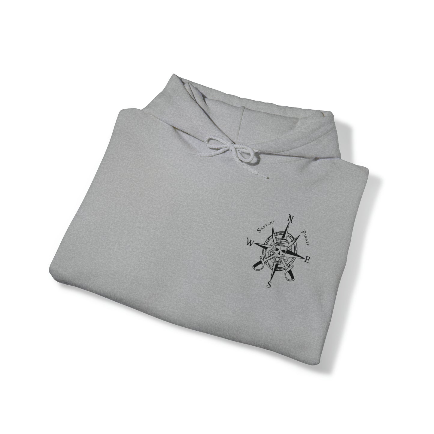 Pirate Compass Rose - Unisex Heavy Blend Hooded Sweatshirt