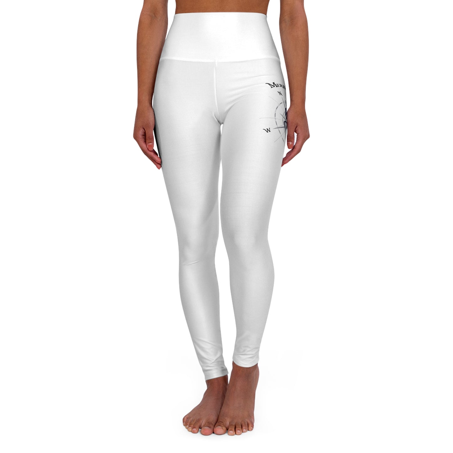 Mermaid Life High Waisted Yoga Leggings (AOP)