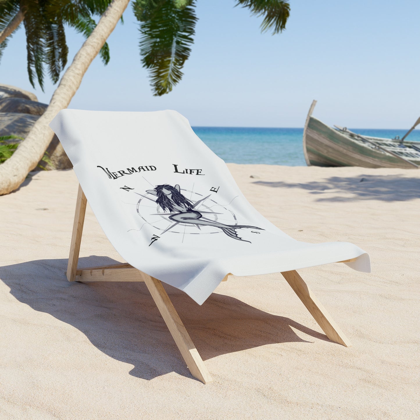 Beach Towel - Mermaid Life