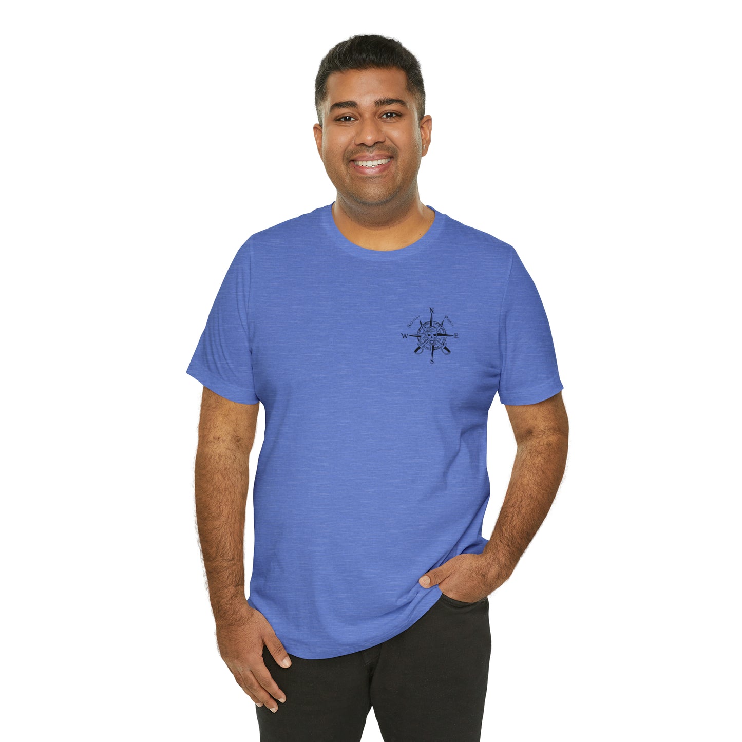 Pirate Compass Rose - Unisex Jersey Short Sleeve Tee