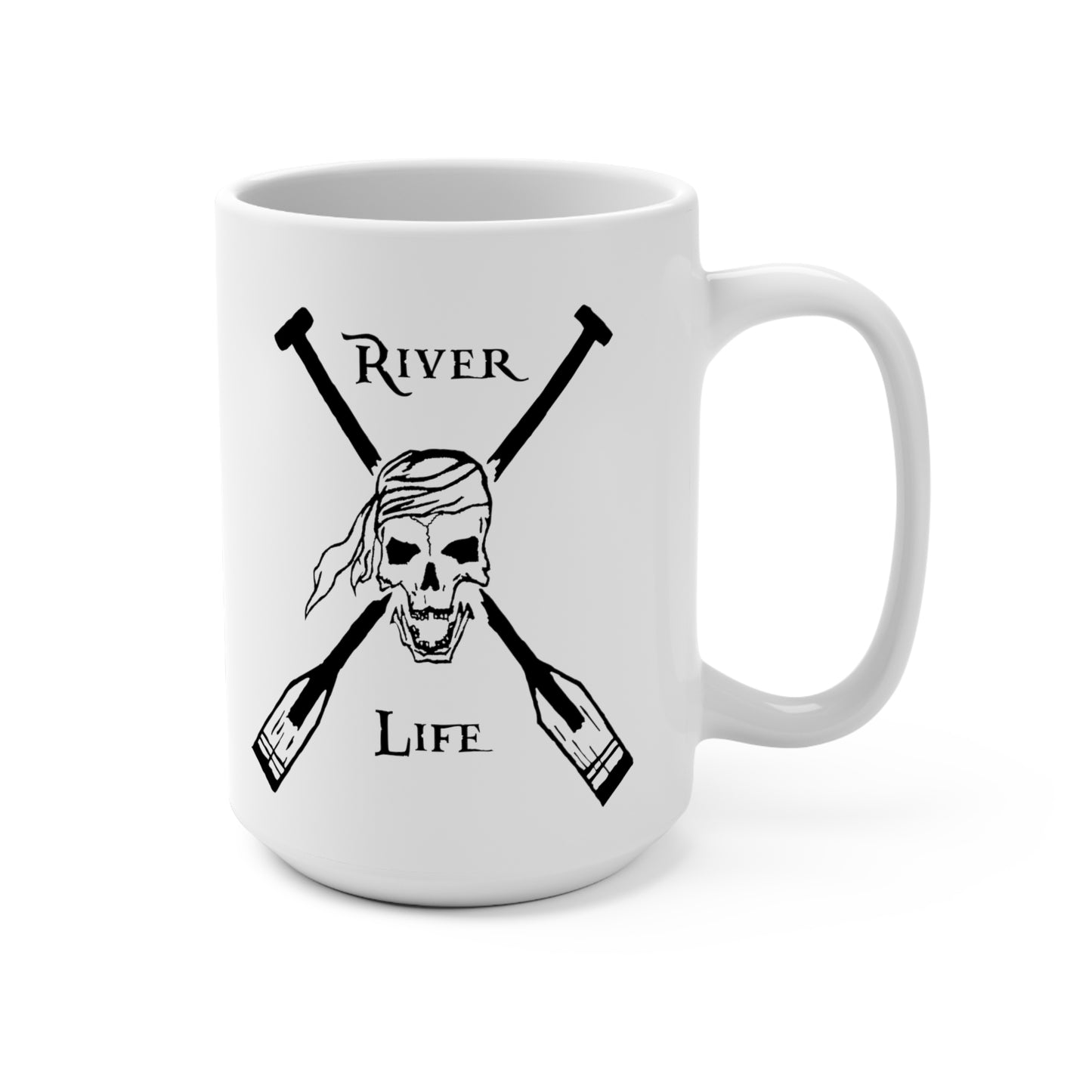 Pirate River Life  MUG 15oz