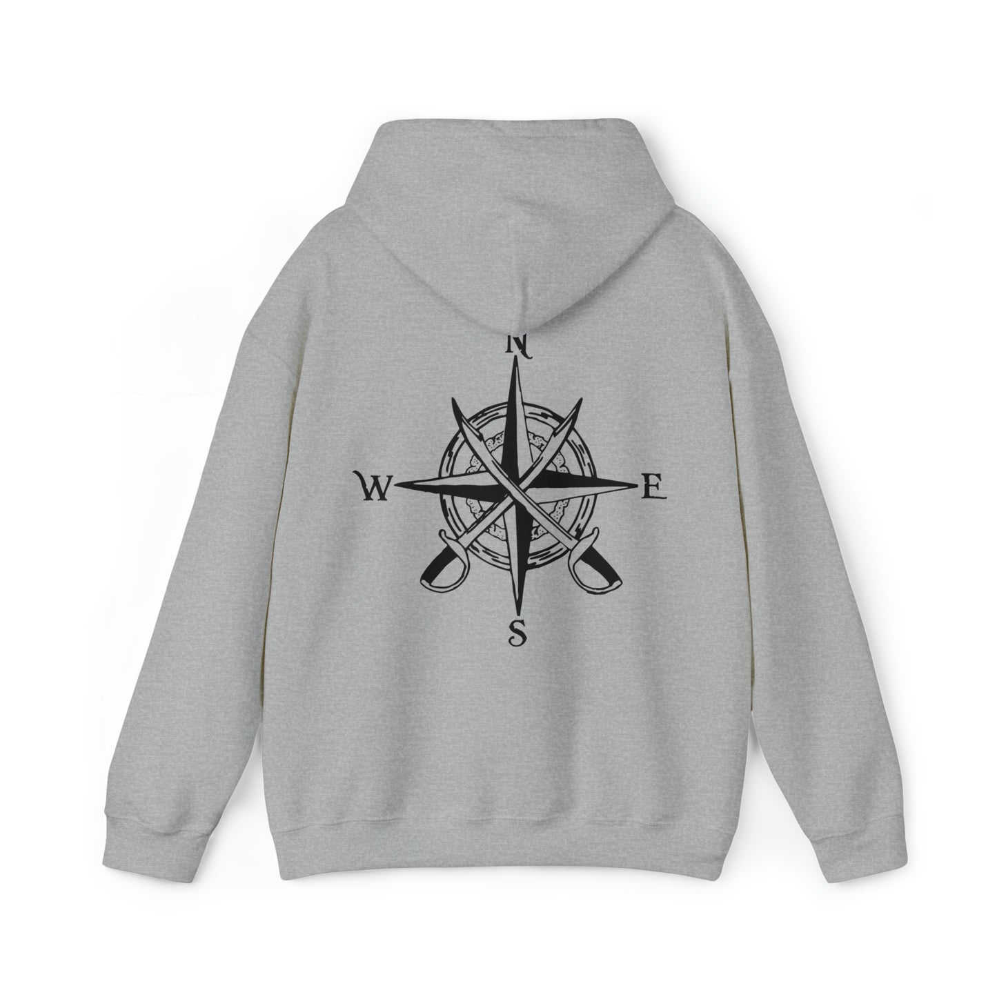 Pirate Compass Rose - Unisex Heavy Blend Hooded Sweatshirt