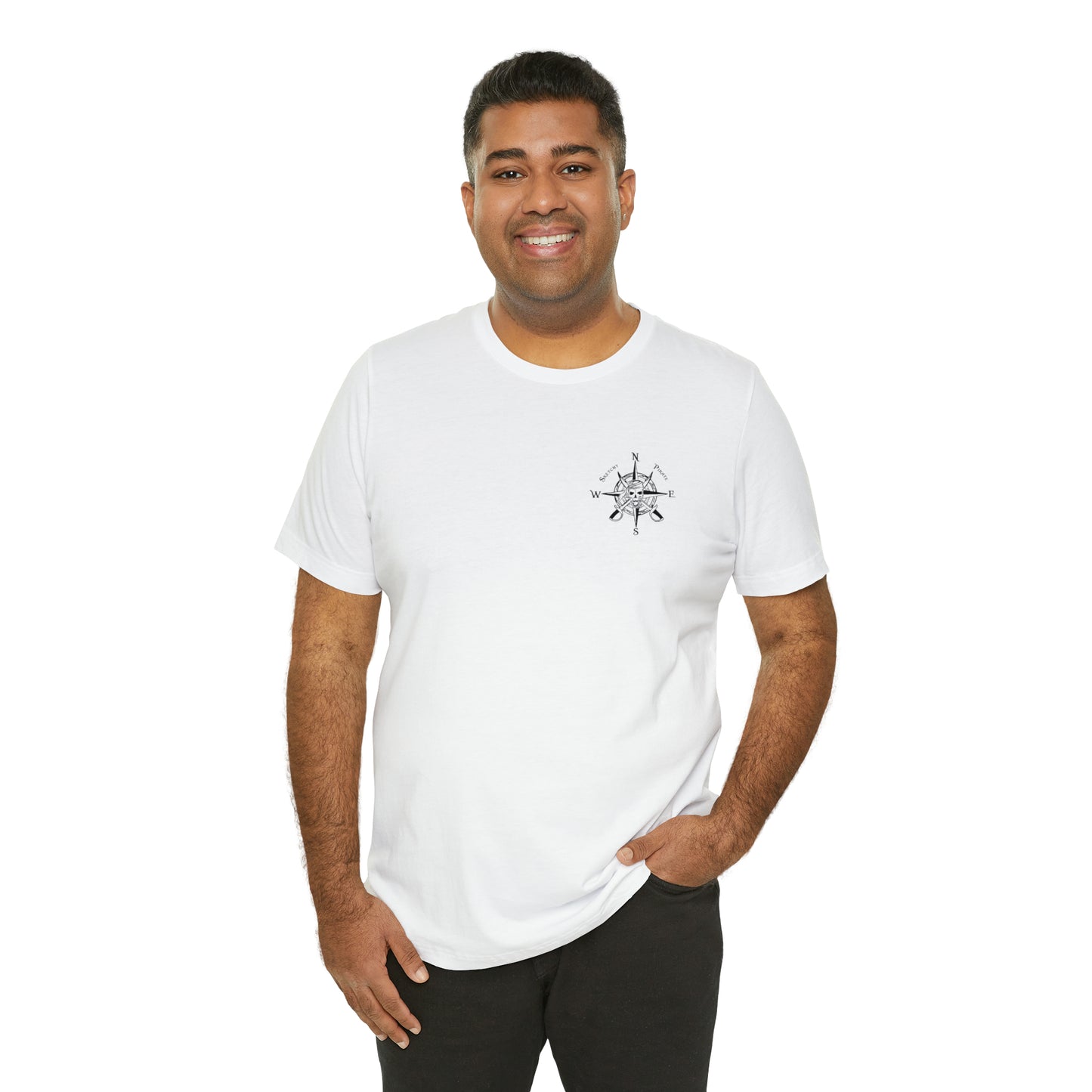 Pirate Compass Rose - Unisex Jersey Short Sleeve Tee