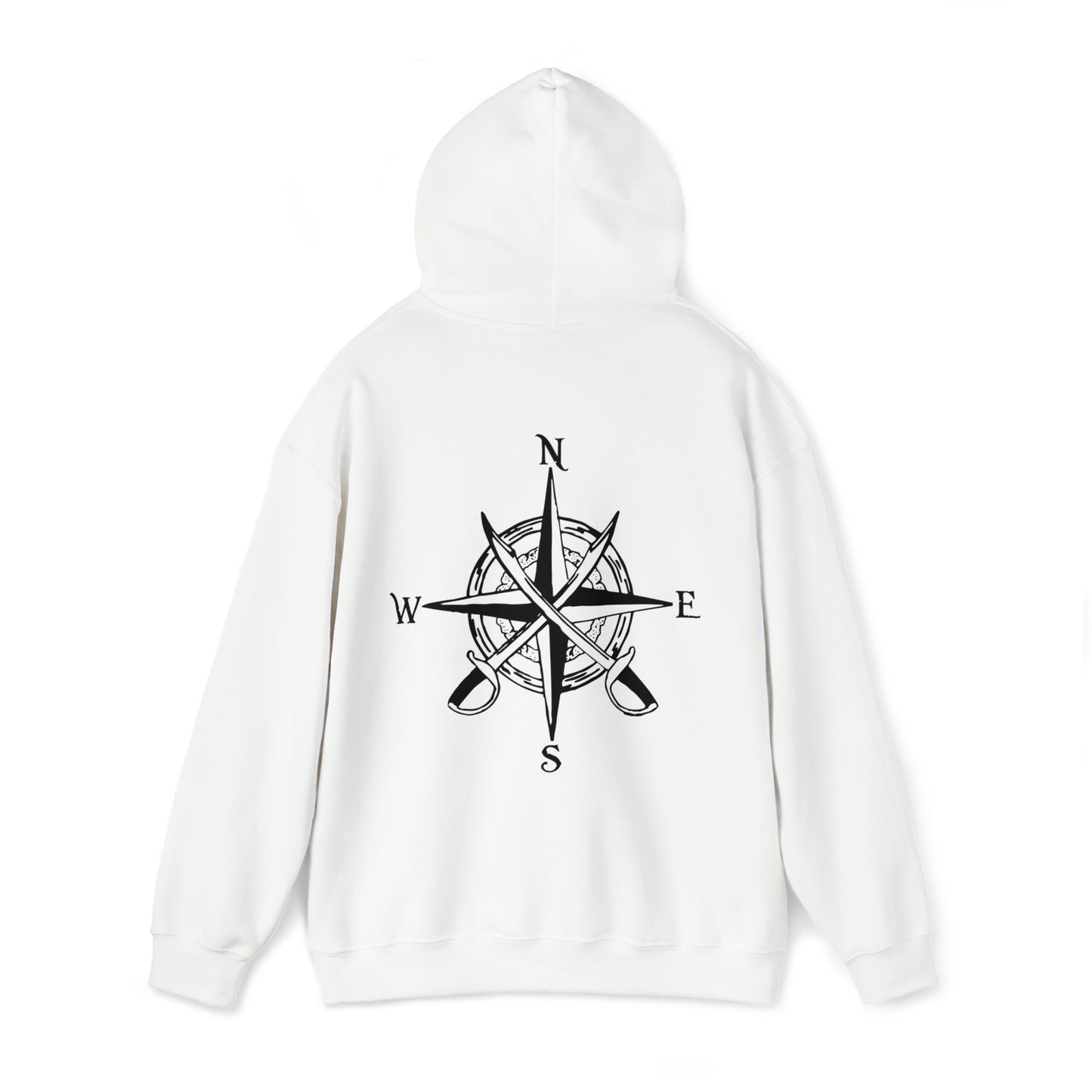 Pirate Compass Rose - Unisex Heavy Blend Hooded Sweatshirt