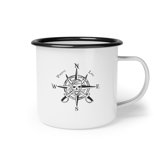 Enamel Camp Cup - Pirate Life